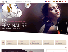 Tablet Screenshot of feminalise.com